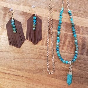 Necklace & earring set